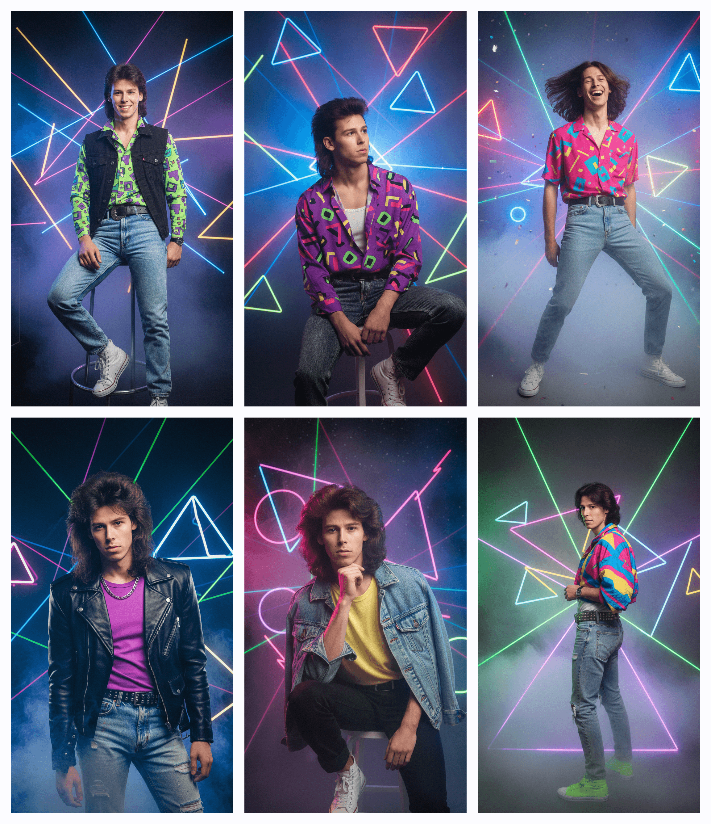 ALBUM of 80s Mall Shoot Theme